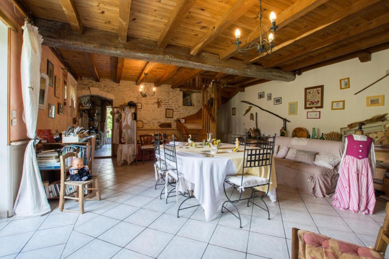 Bed and Breakfast A L'Antan - La Ferme D'Octave Saint-Hilaire-de-Villefranche Zewnętrze zdjęcie